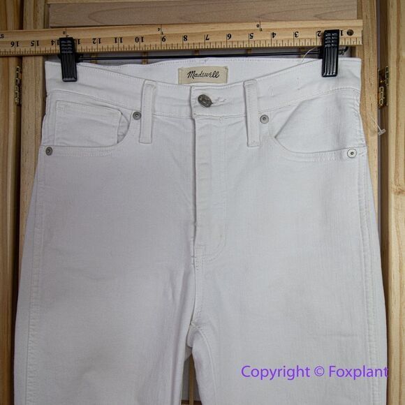 Madewell Stovepipe Jeans in Pure White, 26 - Picture 5 of 16